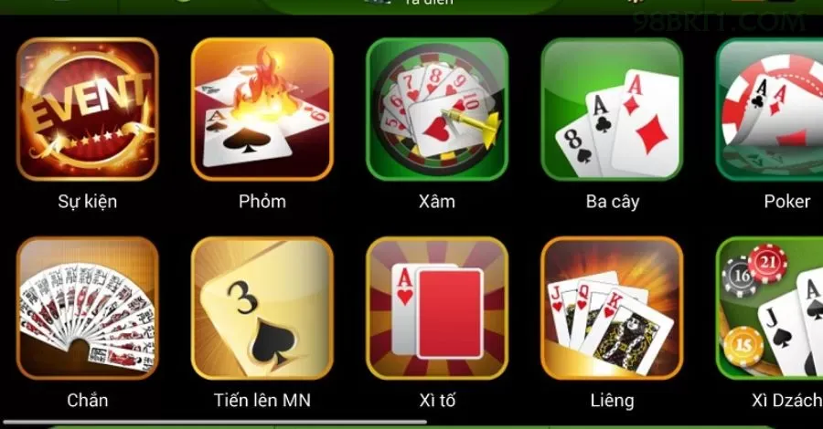 Download app 98br Android iOS